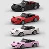 MOC Кубики Miata NA Серия Гоночный Спортивный Автомобиль Транспортное средство Гонщики Наборы Строительных Блоков Игрушки для Детей