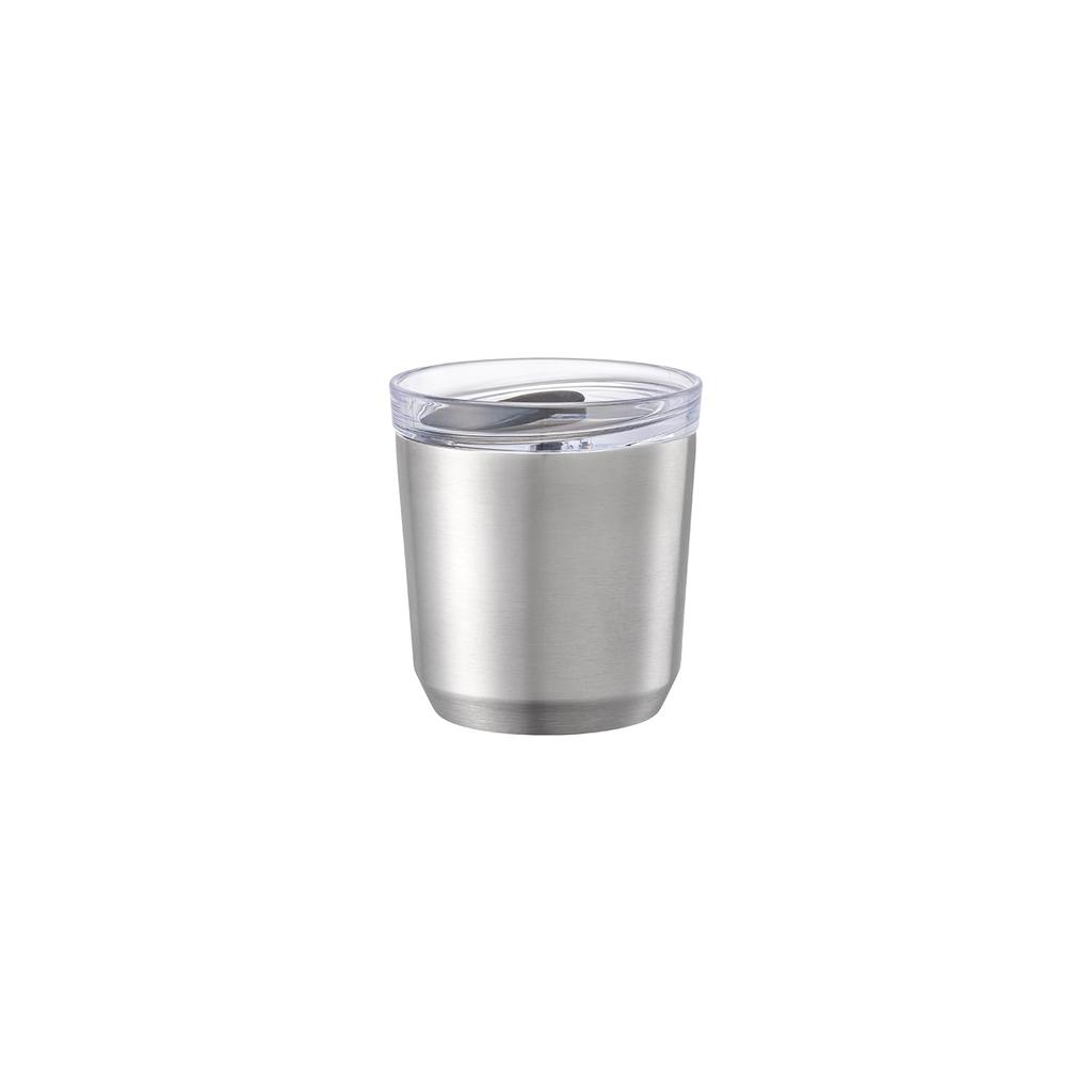 KINTO To-Go Tumbler, 240ml, with Plug, Stainless Steel, 20430