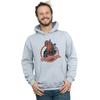 Marvel Mens Deadpool Gun Finger Hoodie