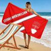 Large Beach Towel with Nottingham Forest FC Badge, Quick Dry Microfiber, Soft and Durable, for Beach Pool Travel