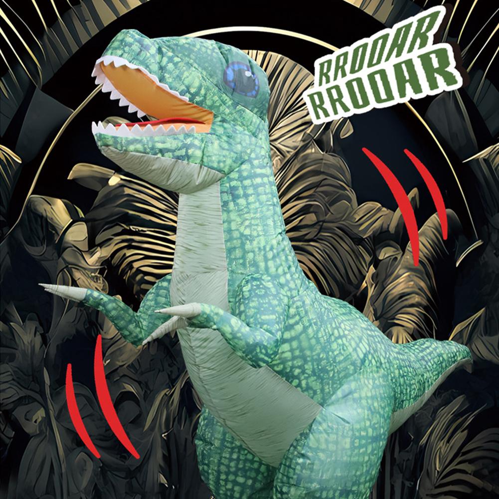 Электрический надувной динозавр с дистанционным управлением, надувной динозавр с дистанционным управлением, гигантский динозавр Юрского периода, игрушка-динозавр T-Rex для мальчиков