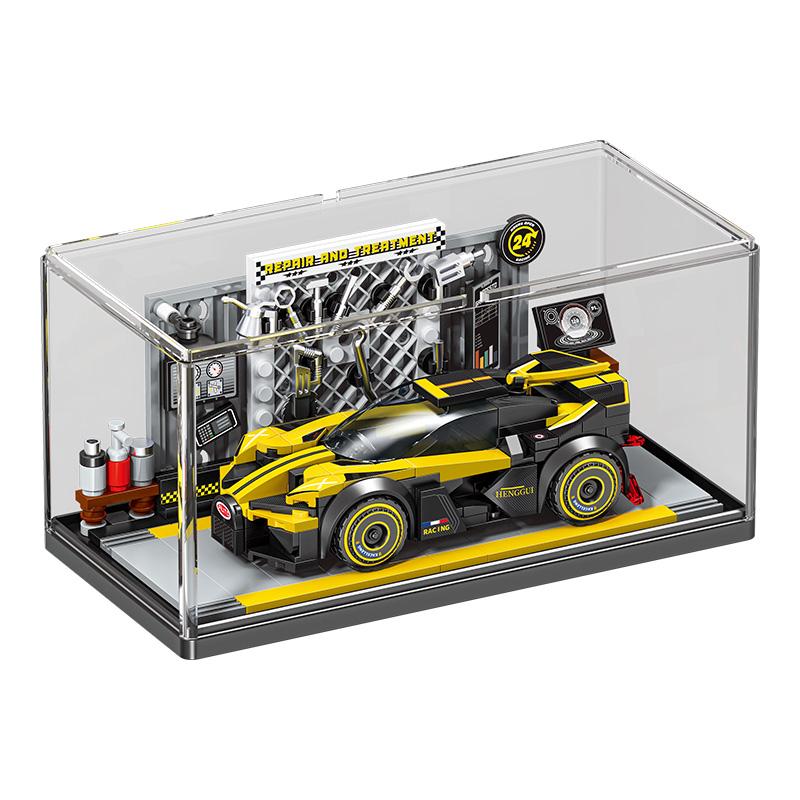 SEMBO BLOCK City Famous Technical Sports Car Supercar Model Assembly Building Block MOC Vehicle Bricks ideas Toys For Kids Gifts