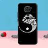 Черно-белый чехол Инь Ян для Redmi Note 8 9 10 11 12 Pro Plus 10S 11S 12S Чехол для Redmi 9C 10A 10C 12C Coque