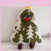 Мультяшная плюшевая подушка в виде елки для девочек, декор для кровати, дивана, подарок
