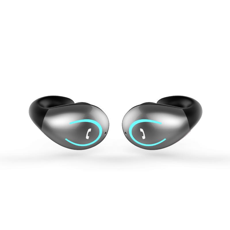 YX-08 Bluetooth-наушники-вкладыши TWS с зажимом для уха, стерео