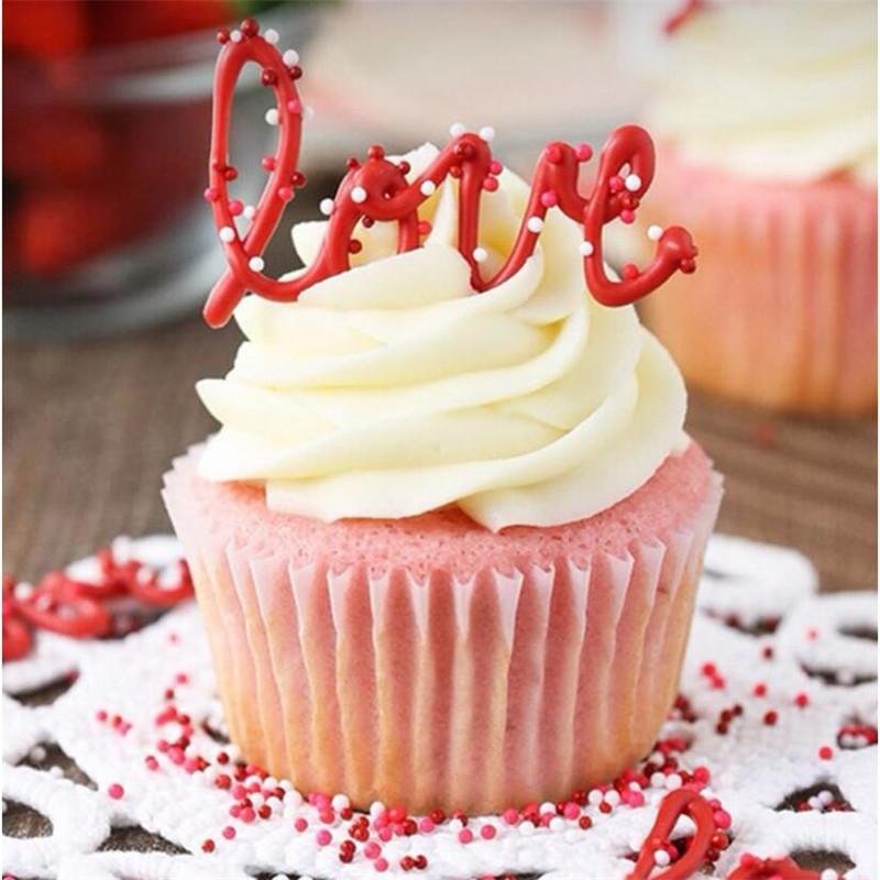 500Pcs Mini Size 3.5cm Chocalate Paper Liners Baking Muffin Cake Cupcake Cases Cup Tray Holder Solid Color Box