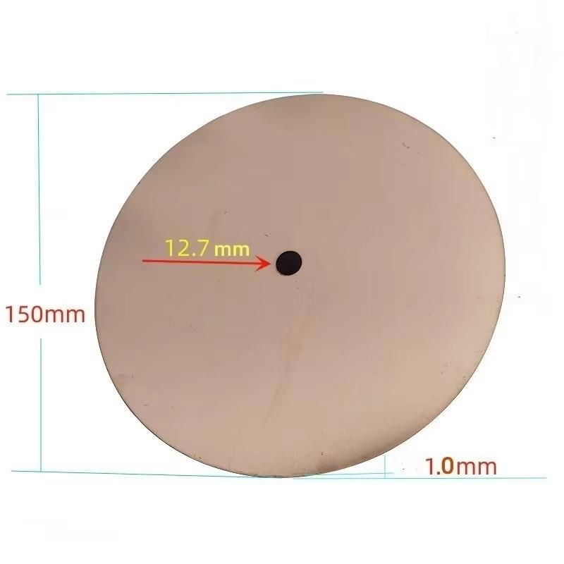150 mm Copper Laps Gems Polishing Copper Polishing Grading Disc Special Copper Polishing Disc for Gemstone