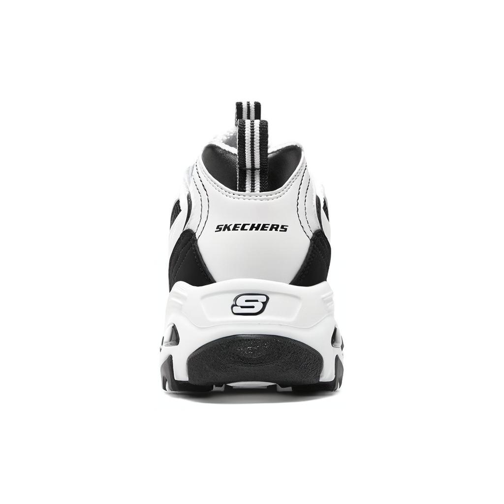 (WMNS) Женские кроссовки Skechers DLITES 1.0 'Белый Черный' 896121-WBK