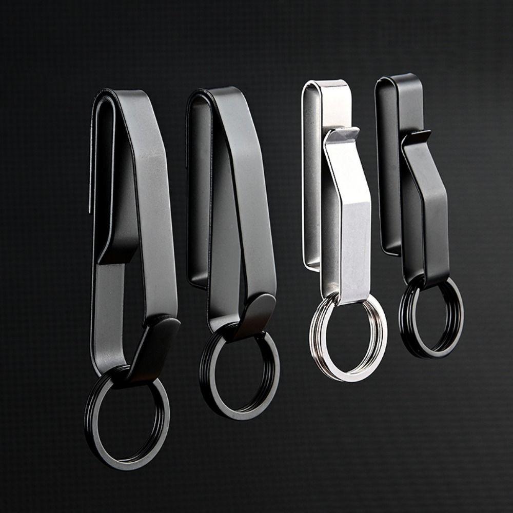 Anti-Lost Car Key Holder Carabiner Clip Keychain Belt Hanger Hook Tool Car Key Buckle Bag Strap
