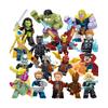 Блок минифигурок Marvel Avengers 16 совместимых тел Популярность персонаж эксклюзивный базовый набор пластин