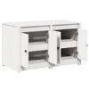 Kitchen Cabinet MEPPEL White 106 x 55 x 64 cm Solid Pine Wood