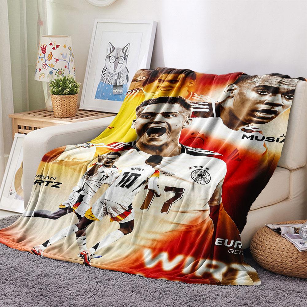 Jamal Musiala Hero Blanket, High quality Comfortable for All Seasons, Home Decor, Warmth and Comfort