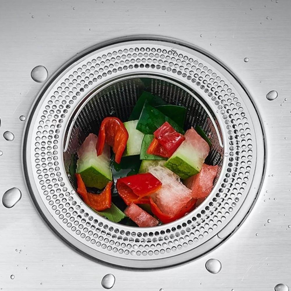 Anti Clog Kitchen Sink Filter Dense Mesh Food Slag Drainer Sink Strainer Bathroom