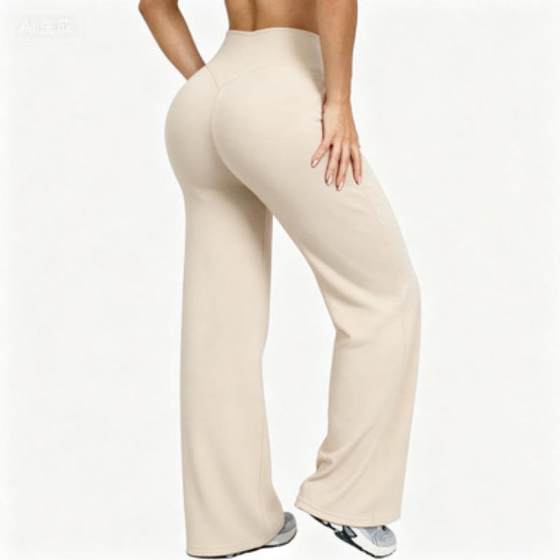 Women S Loose Straight Wide Leg Yoga Pants Casual Sports Trousers