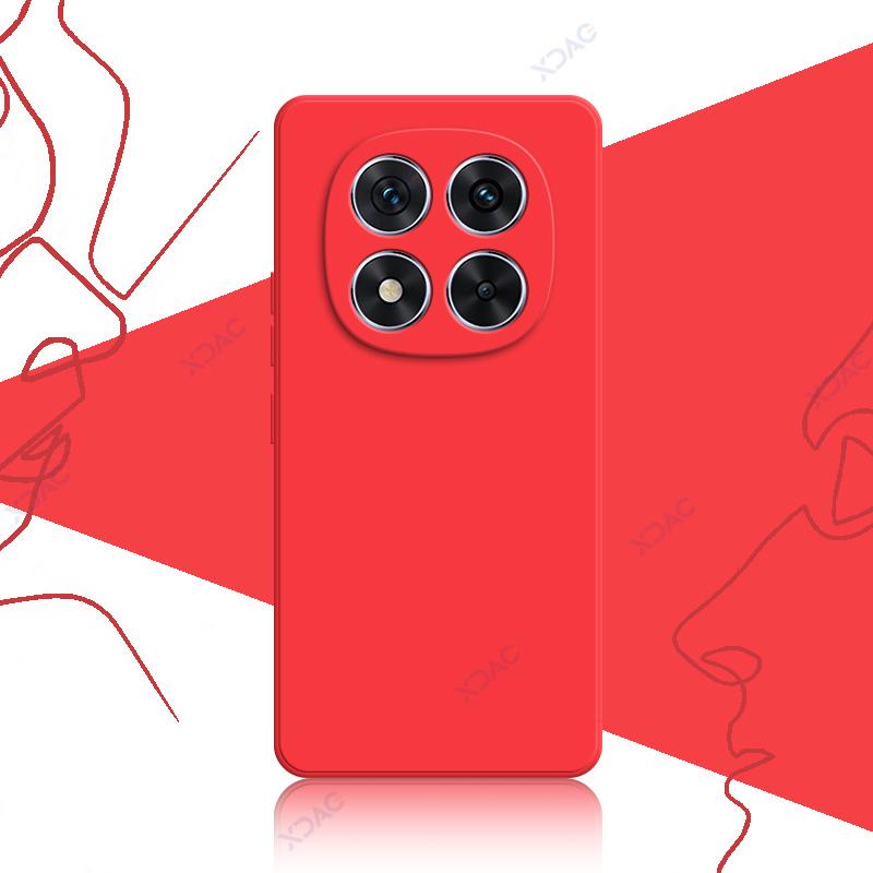 Роскошные двухслойные чехлы для Redmi Note 14 Pro 5G с полной защитой от ударов, задняя крышка RedmiNote14Pro Square Liquid Silicone Coque Shield