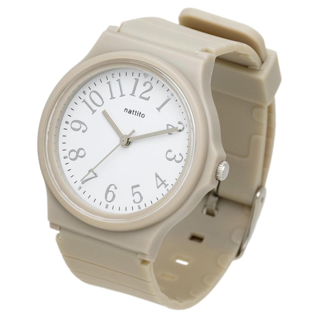 Watch Analog TPU Belt Silver Index Gray Perth [Fieldwork] Women's YM115-4