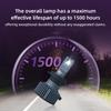 Philips Ultinon Pro3015 Автомобильный светодиодный налобный фонарь H1/H4/H7/HIR2/H11/HB3/4 люмен (за пару):1700ЛМ