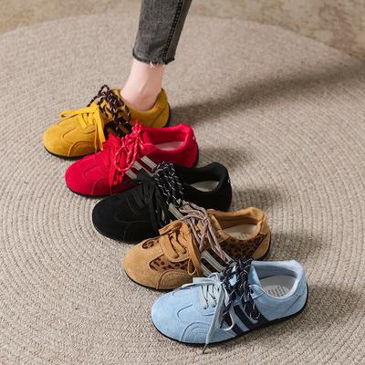 Чжан Линхэ те же гоночные кроссовки на толстой подошве 2025 новые красные немецкие тренировочные кроссовки на тонкой подошве женская обувь