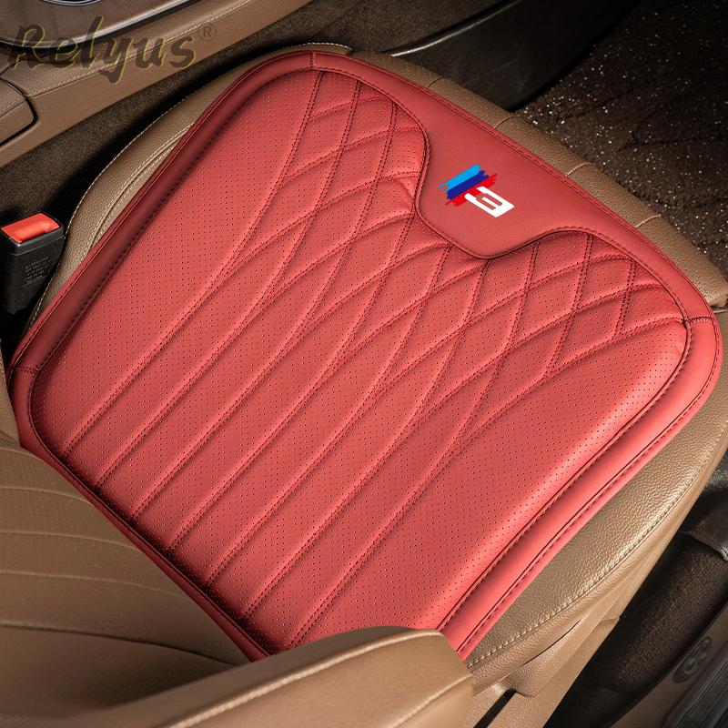 Soft Car Seat Cushion PU Leather Ventilated All Season Seat Cushion Covers for BMW 3 Series 3GT G20 G21 G28 F30 F31 F34 F35 F36