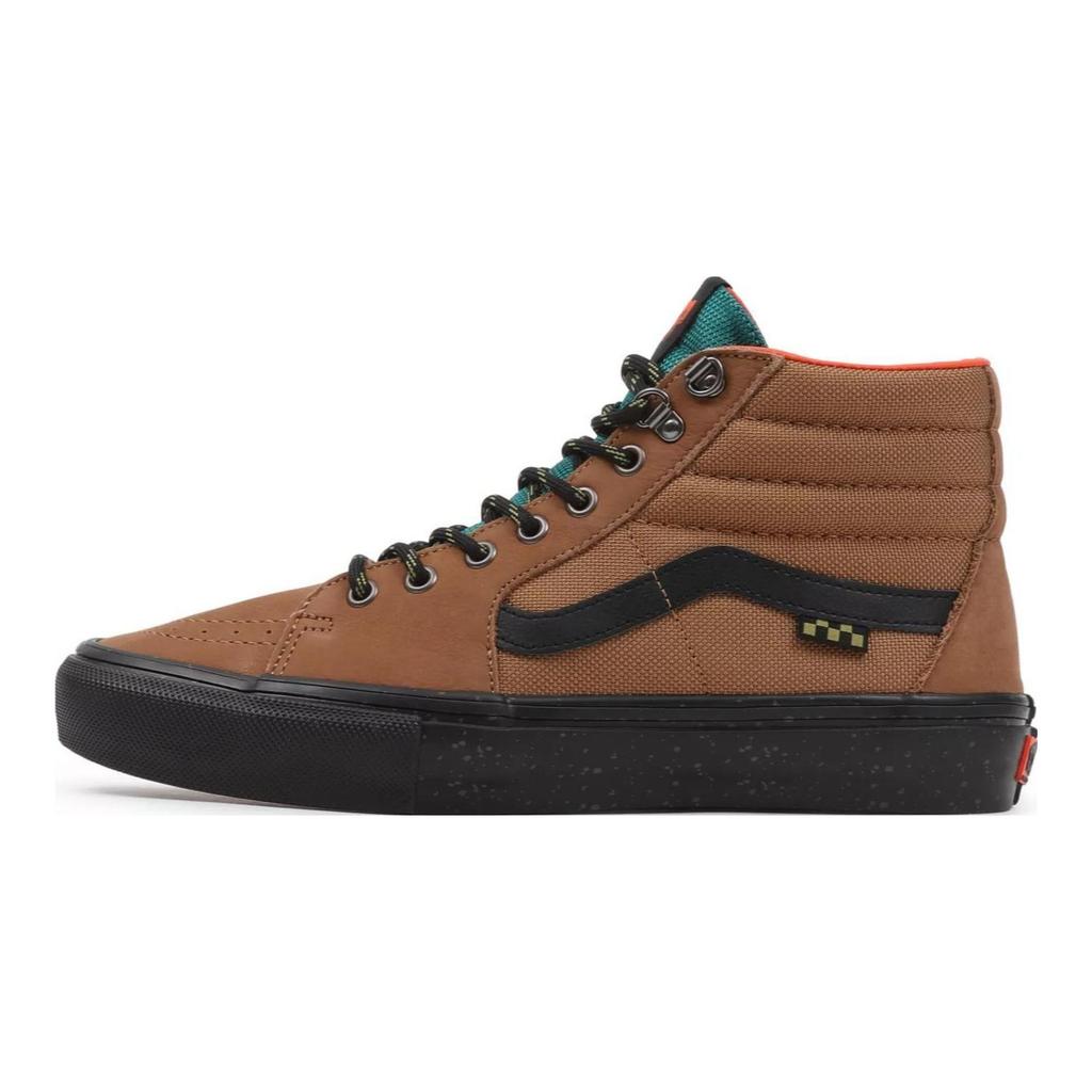 Vans Skate Sk8-Hi Outdoor Коричнево-черные кроссовки унисекс VN0A5FCCY49