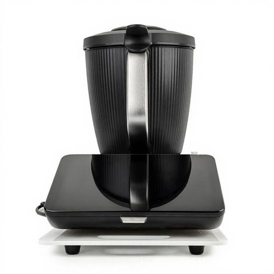 Скользящий коврик для миксера Thermomix TM7 Нескользящая основа Гладкие скользящие ролики Стабильная поддержка и ударопрочная защита Легко перемещать Практичный кухонный