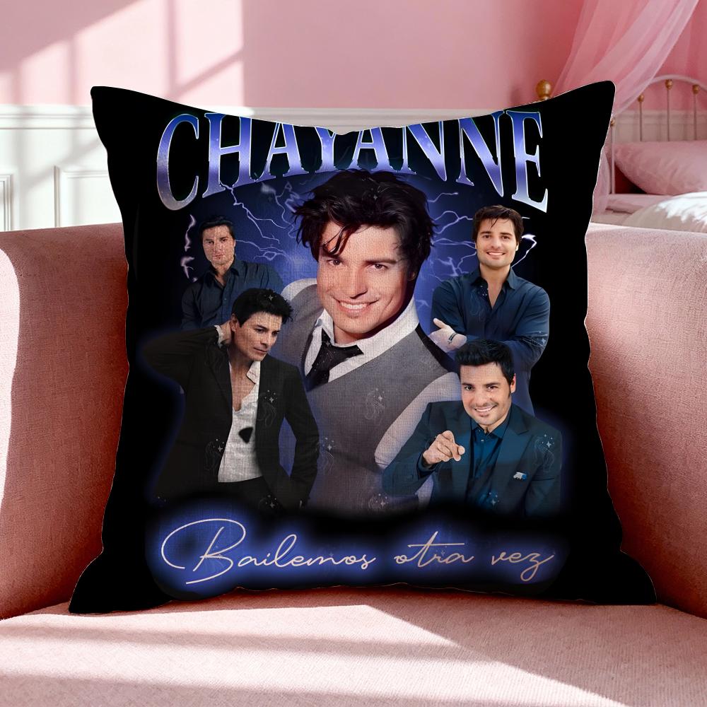 Мем C‑Chayanne Chiquito Мем Наволочка Дышащая Льняная Наволочка Летняя Без Запаха Экологически Чистая Невидимая Молния Стирка