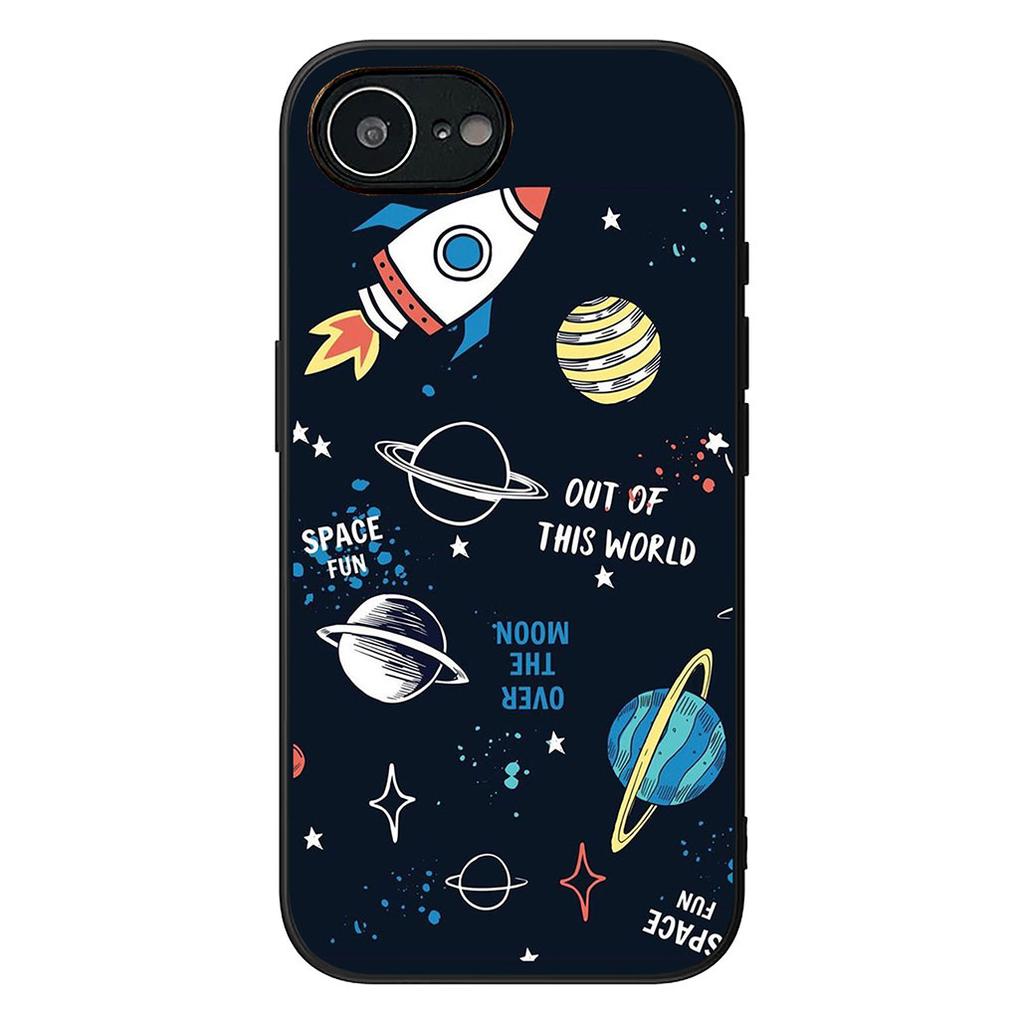 Galaxy Moon Sky Astronaut Stars Phone Case for Motorola Moto Edge 50 30 Fusion 40 NEO Ultra Pro G22 G23 G20 G35 G84 G13 G53