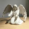 Ангел Держатель для ручек на стол 3D-печатная статуэтка ангела Стенд для демонстрации карандашей Декоративный органайзер для дома Офиса Спальни Гостиной Настольный декор
