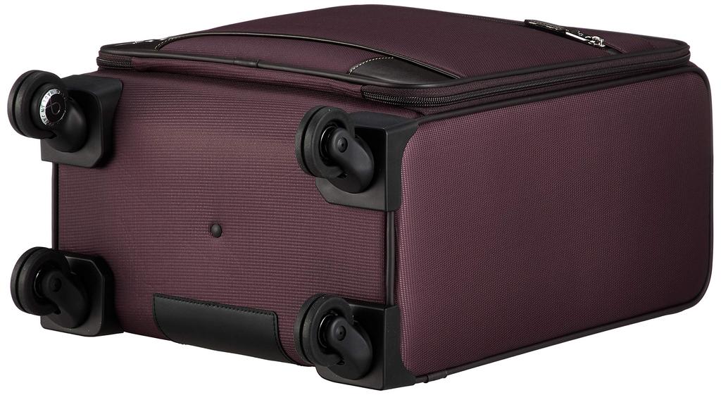 Suitcase Coin Locker Size S Size 1 Night 2 Days 24L Caster Stopper 10 Year Warranty Made in Japan Carry Case Carry Bag Solier 3TR 40 cm Purple Wine