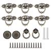 10Pcs Drawer Handles Alloy MultiStyle Vintage Kitchen Bathroom Cabinet Wardrobe Pulls
