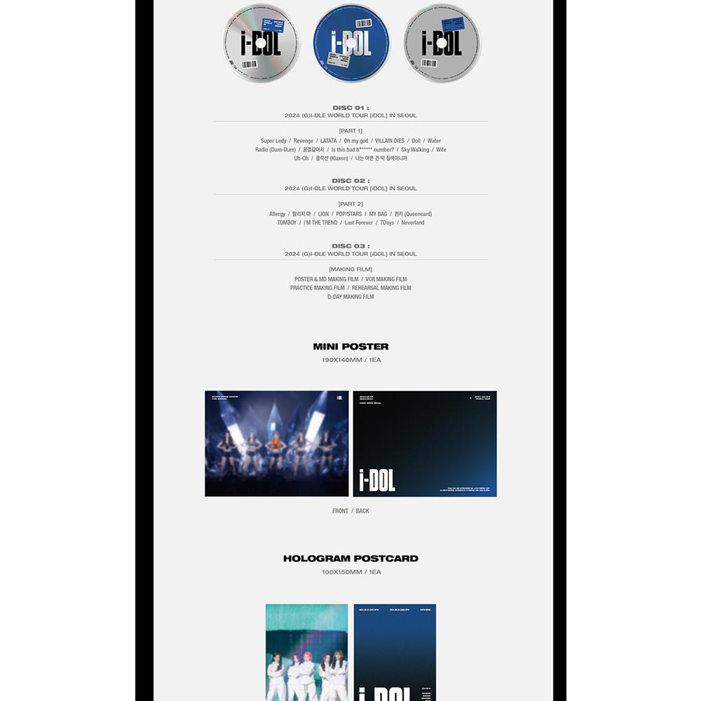 I-DLE - 2024 World Tour [iDOL] в СЕУЛЕ DVD