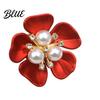 Photo Shoot Accessories Flower Cufflinks Faux Pearl Rhinestone Button Covers