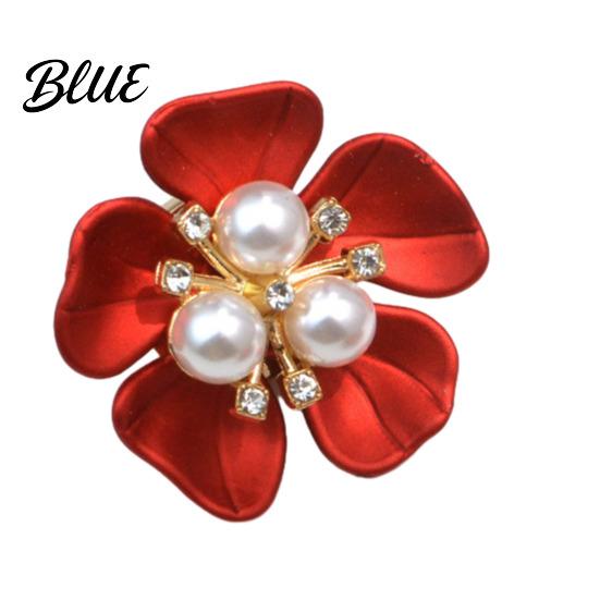 Photo Shoot Accessories Flower Cufflinks Faux Pearl Rhinestone Button Covers