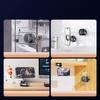 Magnetic Vacuum Suction Cup Car Phone Stand Folding Mobile Phone Stand Foldable Car Navigation Holder for Gym Bath Shower