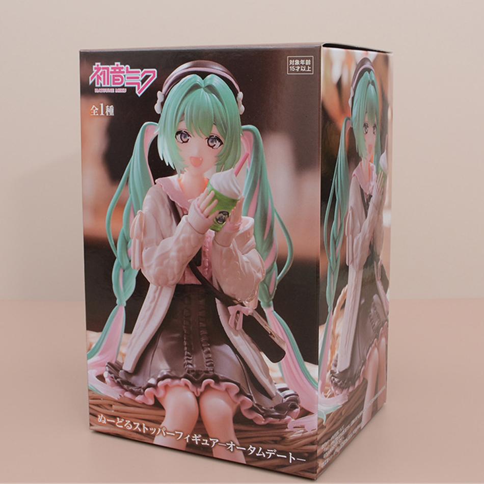 14Cm Taito Hatsune Miku Action Figure, Conventional Fashion, Collectable Model, Collectable Decoration Toys, Birthday Gift