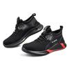 Обувь Steel Bag Head Flying Woven Shoes, модная дышащая, противоударная и противопрокольная обувь для страхования труда, всесезонная защитная обувь