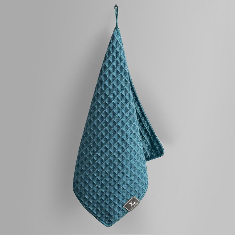 1 шт. Безворсовое полотенце бариста для кофемашин и чайных магазинов - Впитывающая и прочная чистящая салфетка для молока и пролитых жидкостей - Маленькое квадратное белое полотенце