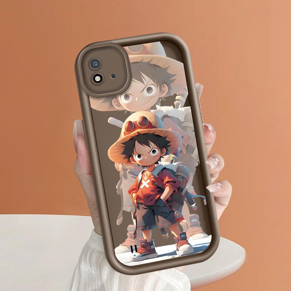 Мягкий силиконовый квадратный чехол с рисунком лестницы для телефона, полное покрытие, противоударный защитный резиновый чехол для камеры для OPPO Realme