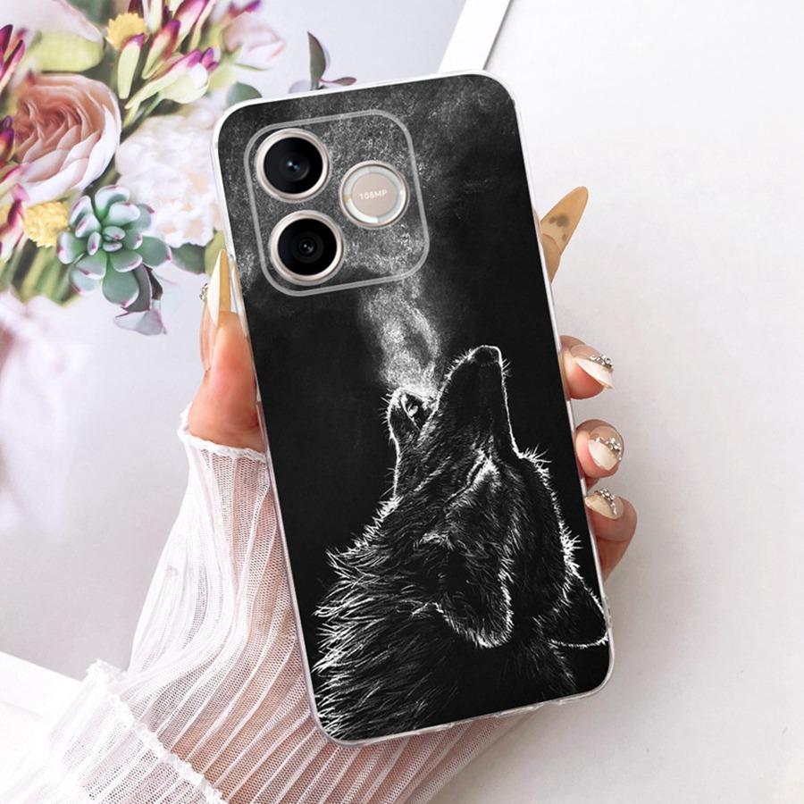 Чехол для Honor 600 Lite Case LNA-NX1 Capa Мягкий силикон Новый дизайн с бабочкой Cover для Honor 500 Smart Honor600 Lite Couqe