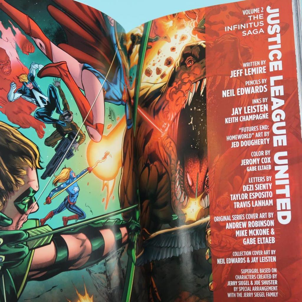 [Б/У] Распродажа! Зарубежные Книги Американские Комиксы Лига Справедливости Объединенная 2 DC