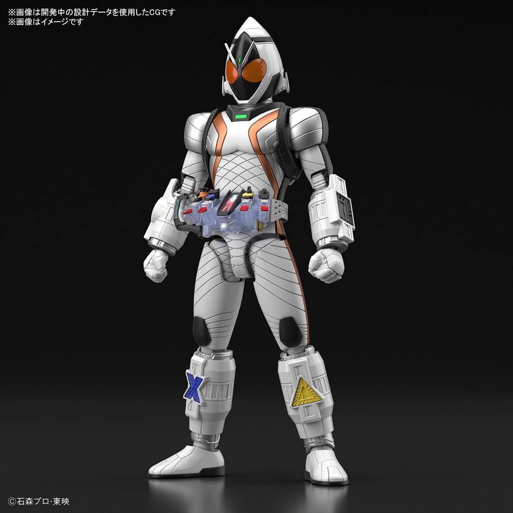 BANDAI SPIRITS Стандартная модель из пластика Kamen Rider Fourze Base States 197714 Figure-rise Цветная