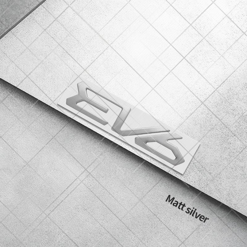 BBDM3 Metal 3D For KIA NIRO EV5 EV6 Logo GT Line Electric Vehicle Hybrid Car Styling Rear Trunk Letter Emblem Sticker Auto Accessories
