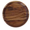 PLATE MADE OF ACACIA WOOD FOR SERVING TRAY 16 x 3 cm