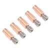 5 шт. Биметаллический тепловой барьер Титановый сплав Медный тепловой барьер Замена для Prusa I3 MK3 MK3S 3D