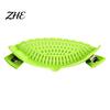 Durable Silicone Draining Tool Pot Edge Strainer, Clip-on Kitchen Colander for Pasta Vegetables, Strainer Non Slip Drainer with Drip Guard,