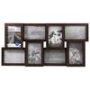 8 Opening Gallery Collage Frame 4x6 Photos Durable Wall Mount Picture Frame with Hangers Perfect Home and Office Decoration