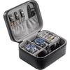 ProCase Дорожный футляр для часов, вмещает 2 часов, Хранение мужских украшений, Портативный, Идеально подходит для деловых поездок, Искусственная кожа, Шкатулка для мужских украшений, Аксессуар