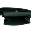 COACH Smooth Calfskin Wallet Mini Mens Dark Green