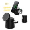 3 In 1 Foldable Magnetic Wireless Charger 3 Station Dock Fast Charger Holder Stand for IPhone 16 15 14 13 Pro Max IWatch AirPods