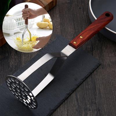 Новейшая нескользящая ручка для картофеля, ручной пресс, дробилка для овощей и фруктов, кухонный инструмент